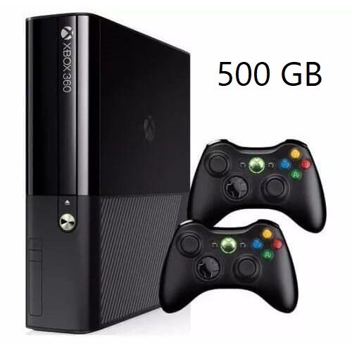 خرید ایکس باکس ۳۶۰ سوپر اسلیم دو دسته| قیمت xbox 360 super slim 500GB دو دسته