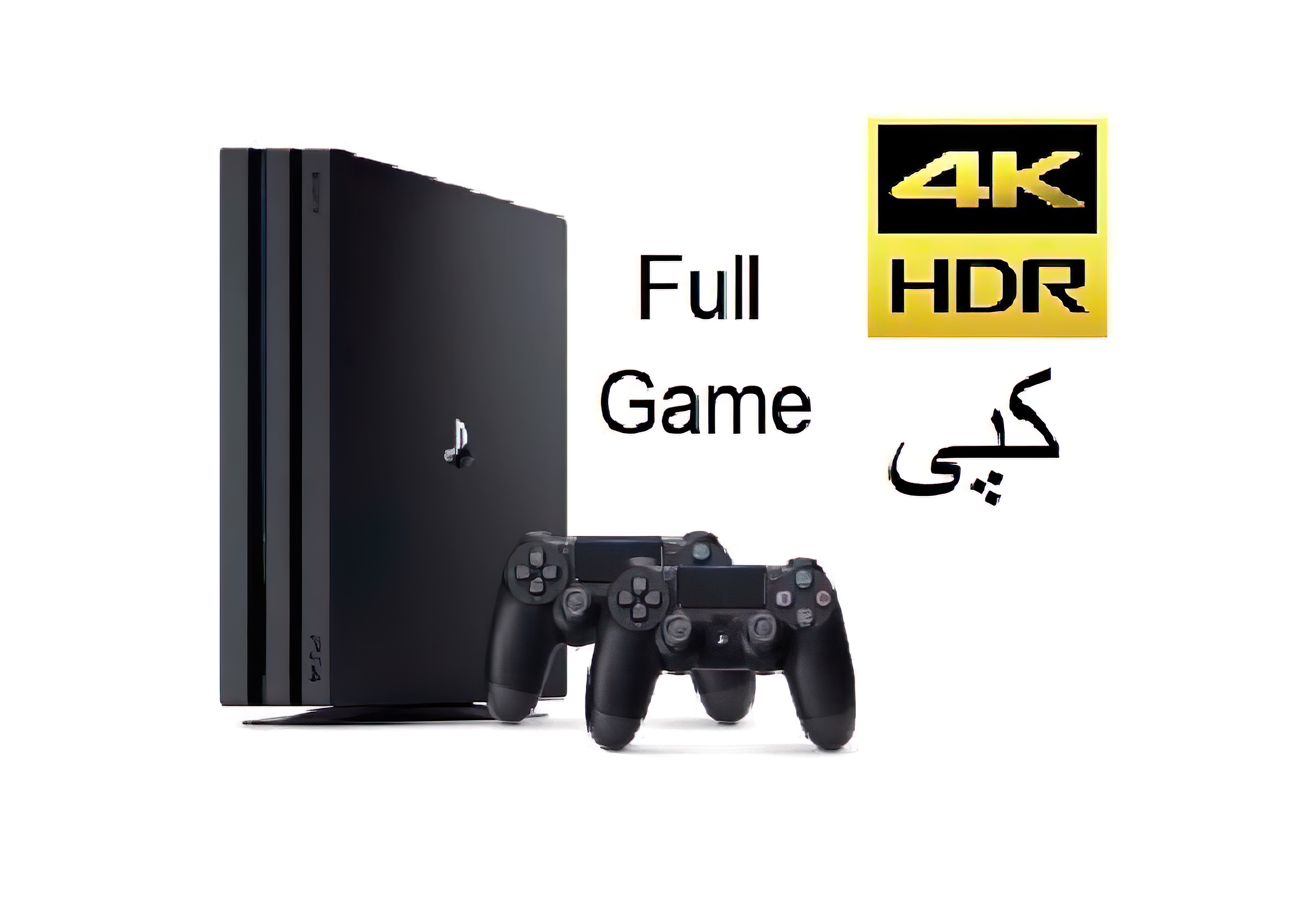 خرید PS4 PRO کپی همراه با دو دسته | قیمت پلی استیشن 4 پرو کپی دو دسته ریفر