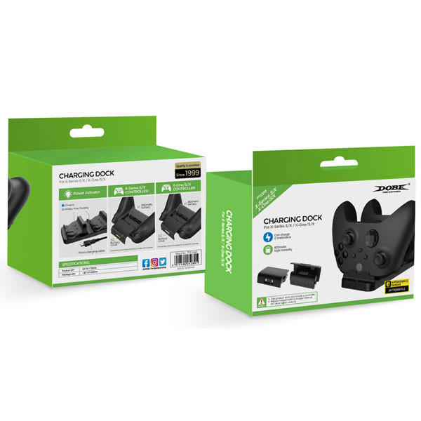 خرید پایه شارژر دسته دابی برای Xbox Series S/X