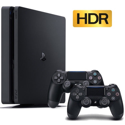 خرید ps4 اسلیم همراه با دو دسته | قیمت PS4 Slim 1TB با دو دسته ریفر