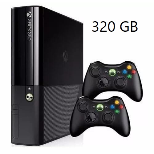 خرید ایکس باکس ۳۶۰ سوپر اسلیم دو دسته | قیمت xbox 360 super slim 320GB دو دسته