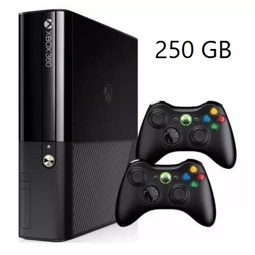 خرید ایکس باکس ۳۶۰ سوپر اسلیم دو دسته | قیمت xbox 360 super slim 250GB دو دسته